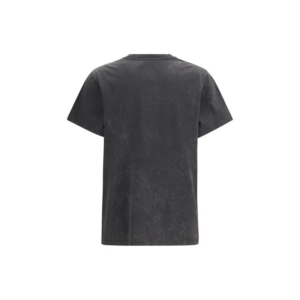 Ganni Sample Sale | Ganni Gray Cotton T-Shirt - | Designer outlet