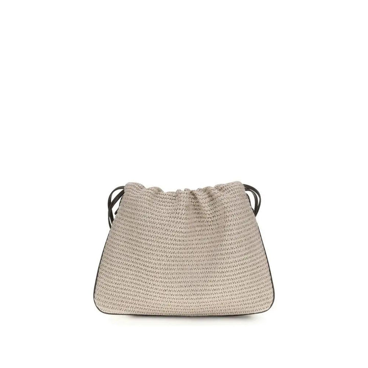 Brunello Cucinelli Sample Sale | Brunello Cucinelli Beige Cotton Shoulder Bag - | Designer outlet