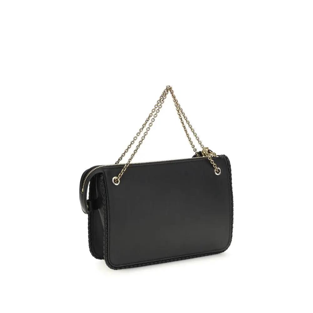 Etro Sample Sale | Etro Black Calf Leather Bos Taurus Clutch Bag - | Designer outlet