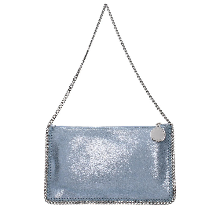 Stella McCartney Light Blue Leather Shoulder Bag