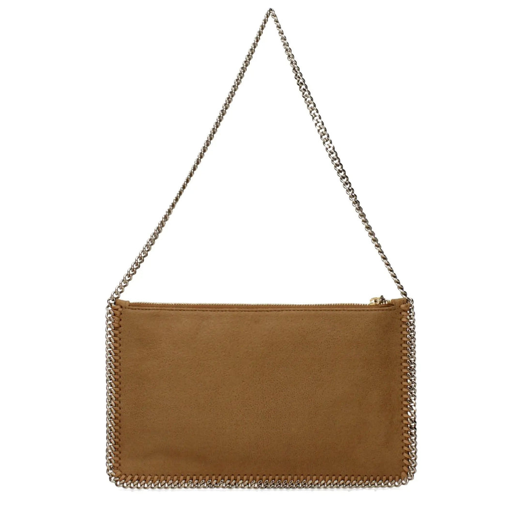 Stella McCartney Brown Leather Shoulder Bag