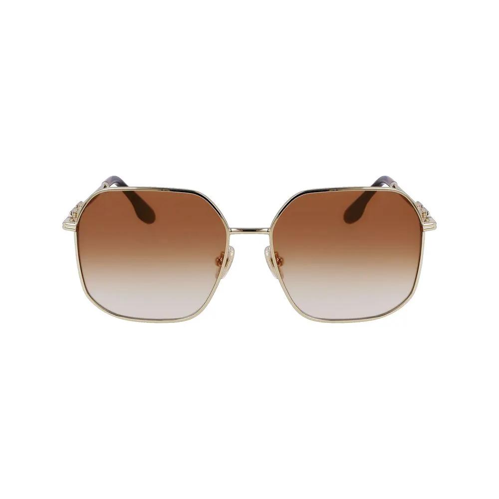 Victoria Beckham Gold Metal Sunglasses