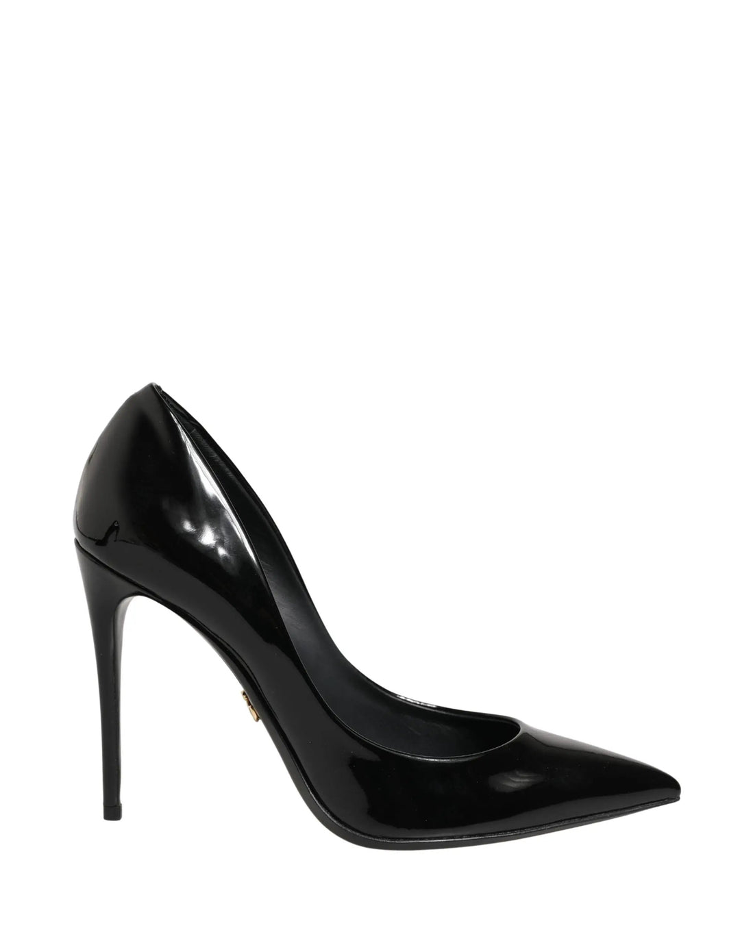 Dolce &amp; Gabbana Sample Sale | Dolce &amp; Gabbana Black Calf Leather Stiletto Heels Pumps Shoes - | Designer outlet