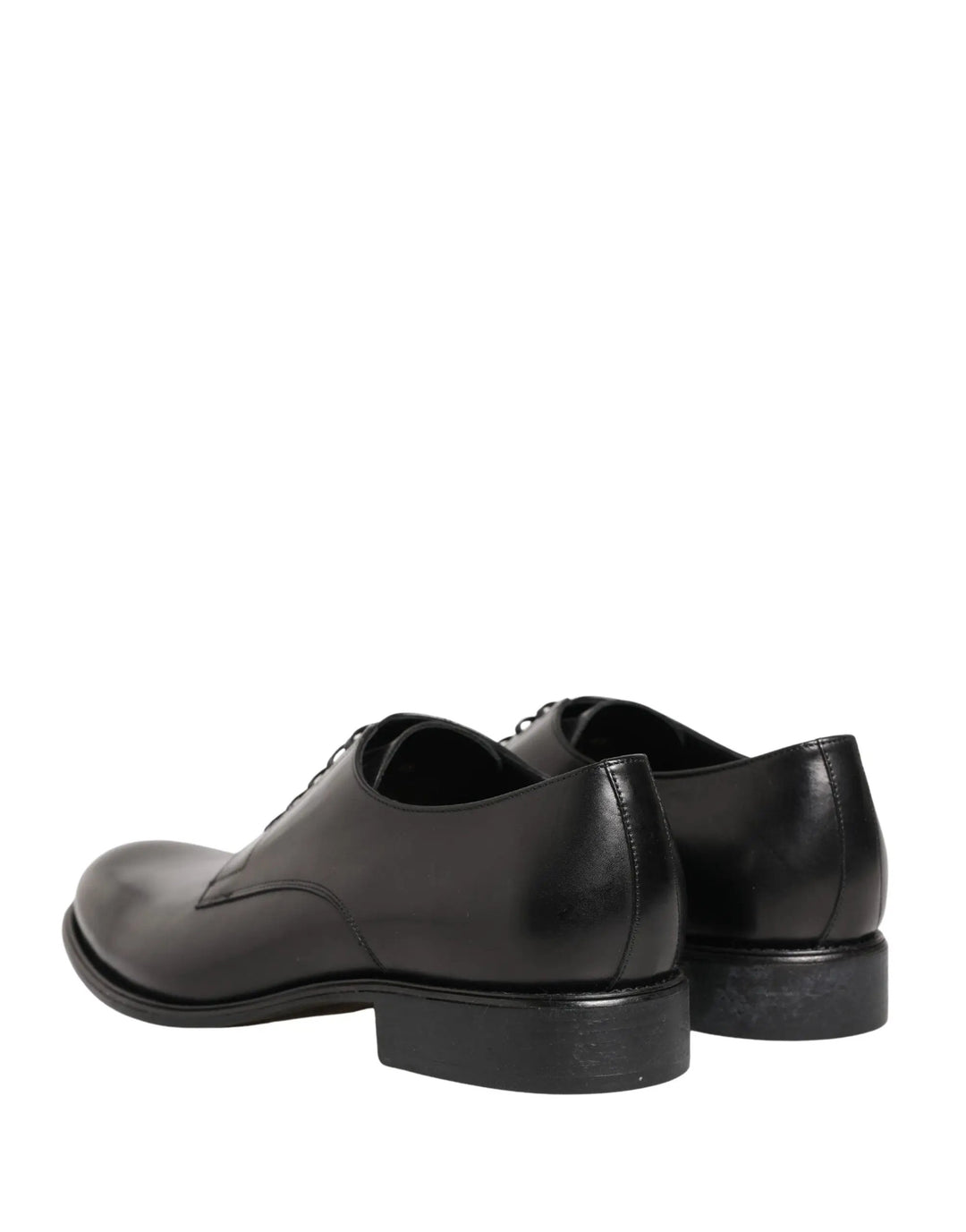 Dolce &amp; Gabbana Sample Sale | Dolce &amp; Gabbana Black Calfskin Leather Derby Men Dress Shoes - | Designer outlet