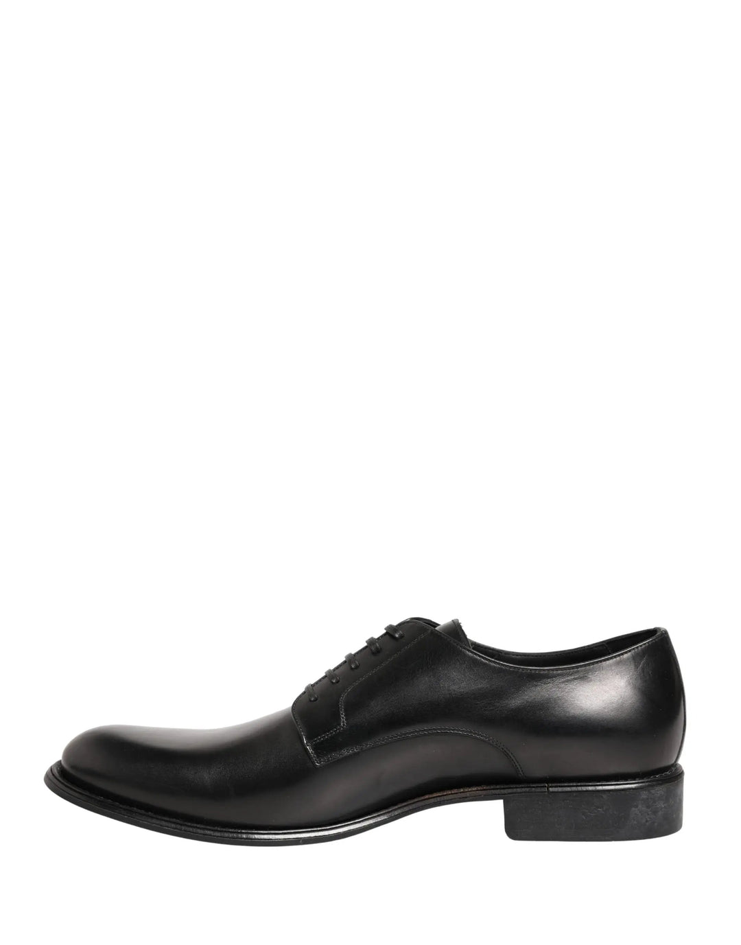 Dolce &amp; Gabbana Sample Sale | Dolce &amp; Gabbana Black Calfskin Leather Derby Men Dress Shoes - | Designer outlet