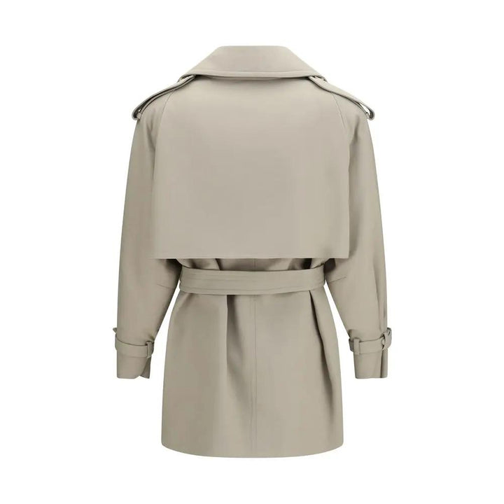 Max Mara Beige Cotton Trench Coat