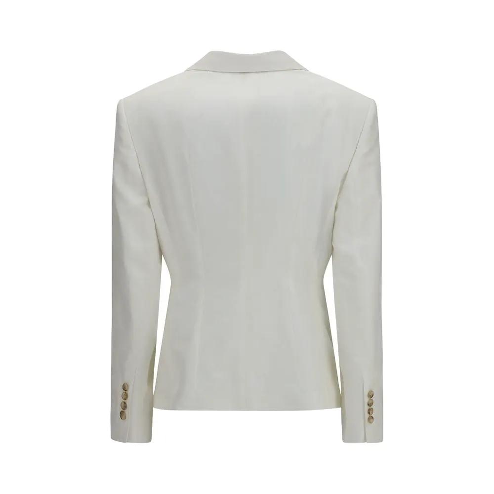Dolce &amp; Gabbana White Cotton Blazer