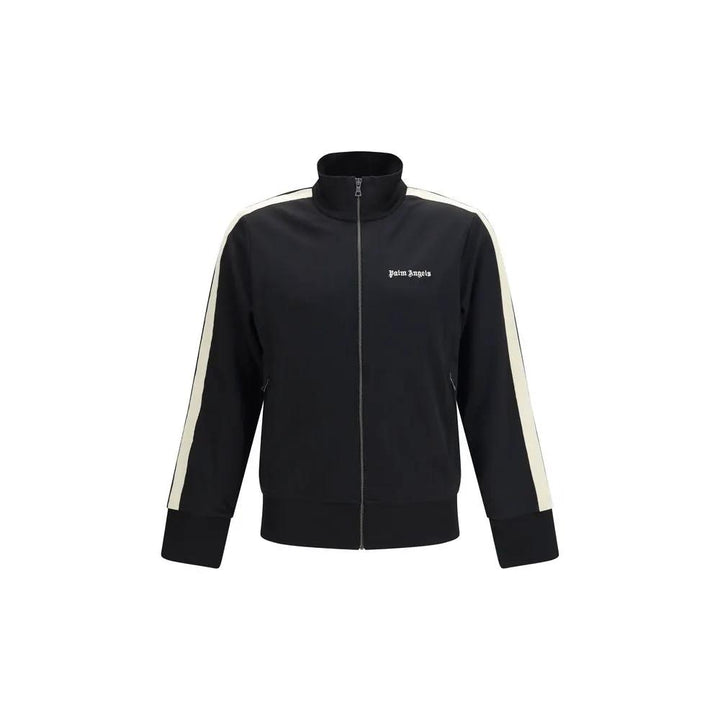 Palm Angels Black Polyester Shell Jacket