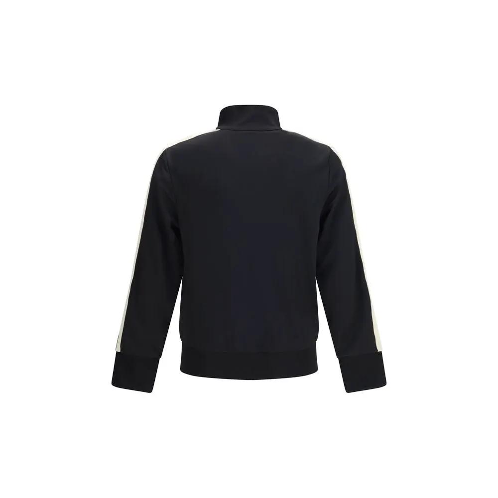 Palm Angels Black Polyester Shell Jacket