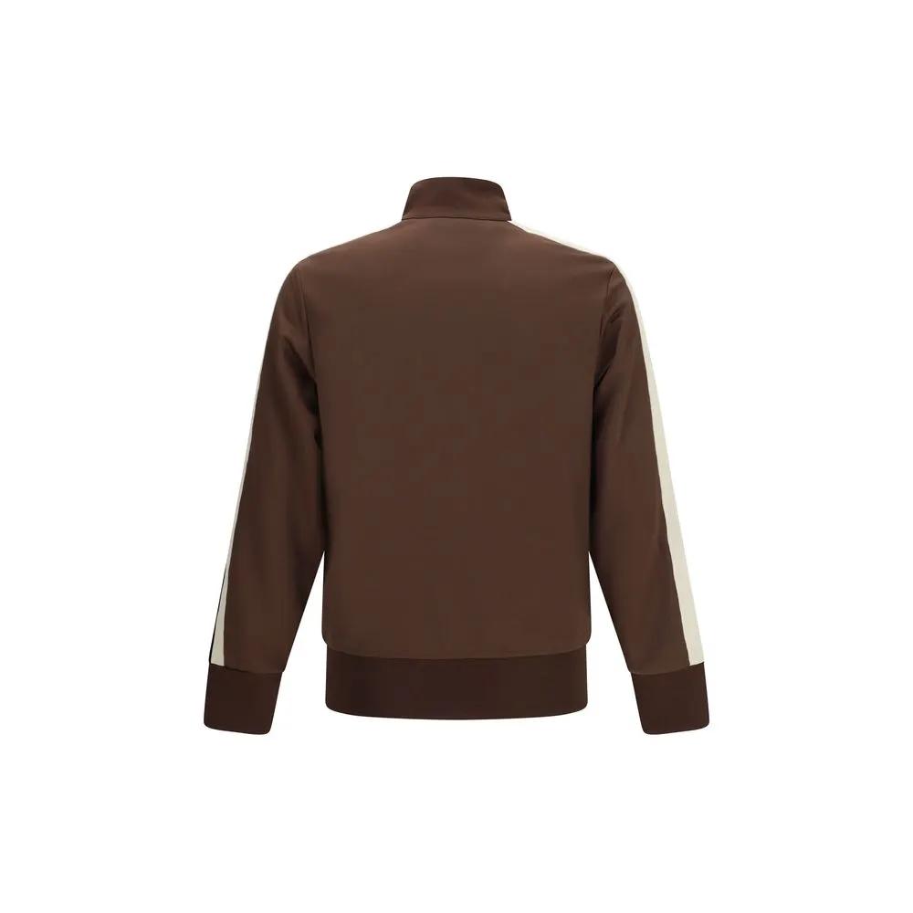 Palm Angels Brown Polyester Shell Jacket