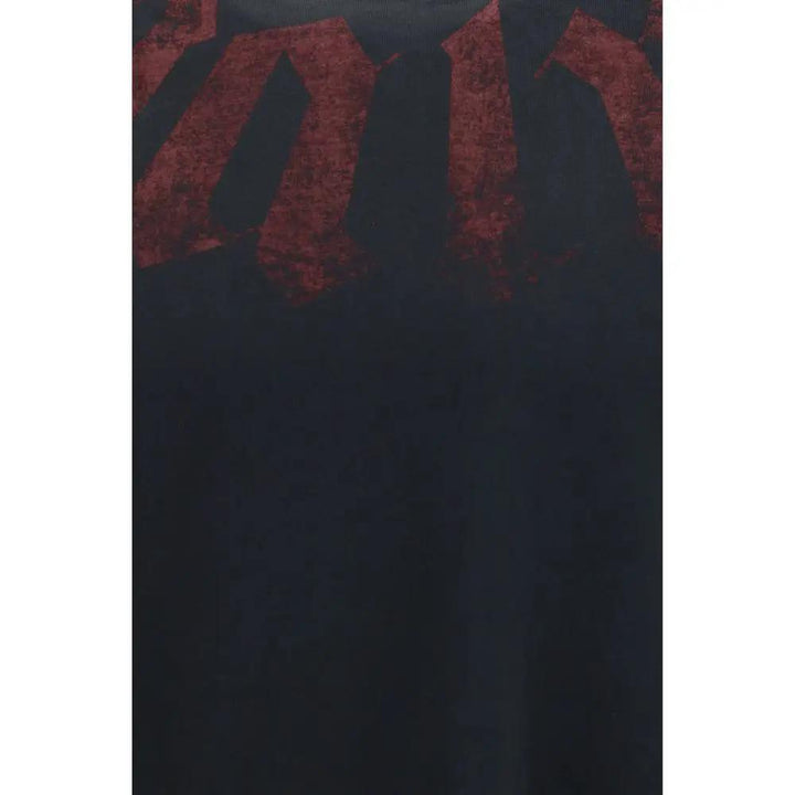 Palm Angels Black Cotton T-Shirt