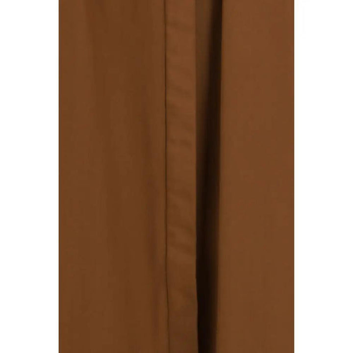 Max Mara Brown Cotton Casual Dress