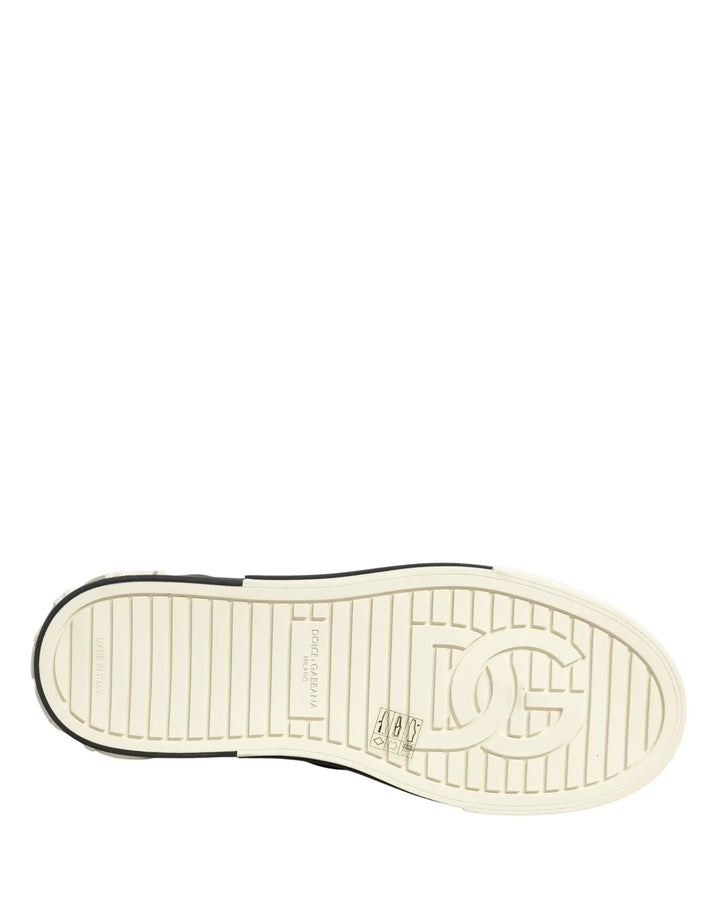 Dolce &amp; Gabbana Sample Sale | Dolce &amp; Gabbana Black Quilted Slip On Low Top Sneakers Shoes - | Designer outlet