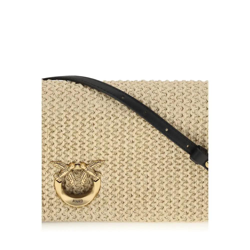 PINKO Sample Sale | PINKO Beige Polypropylene Shoulder Bag - | Designer outlet
