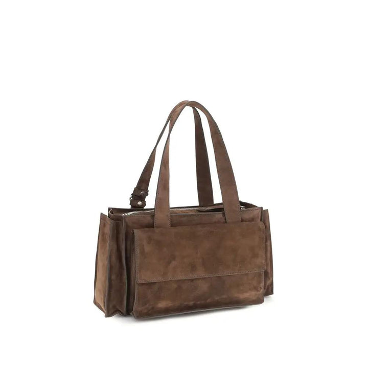 Miu Miu Sample Sale | Miu Miu Brown Calf Leather Bos Taurus Shoulder Bag - | Designer outlet