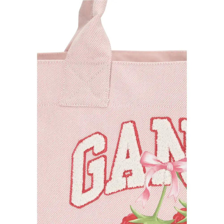 Ganni Sample Sale | Ganni Multicolor Cotton Shoulder Bag - | Designer outlet