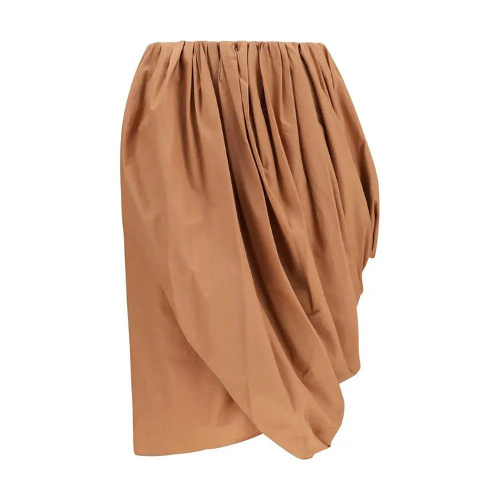 Chloé Sample Sale | Chloé Beige Cotton Midi Skirt - | Designer outlet