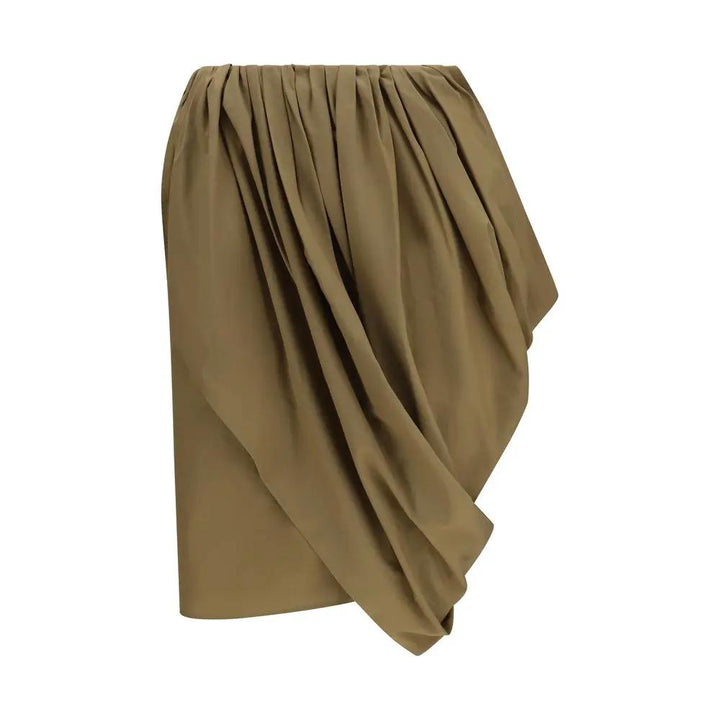 Chloé Sample Sale | Chloé Bicolor Cotton Midi Skirt - | Designer outlet