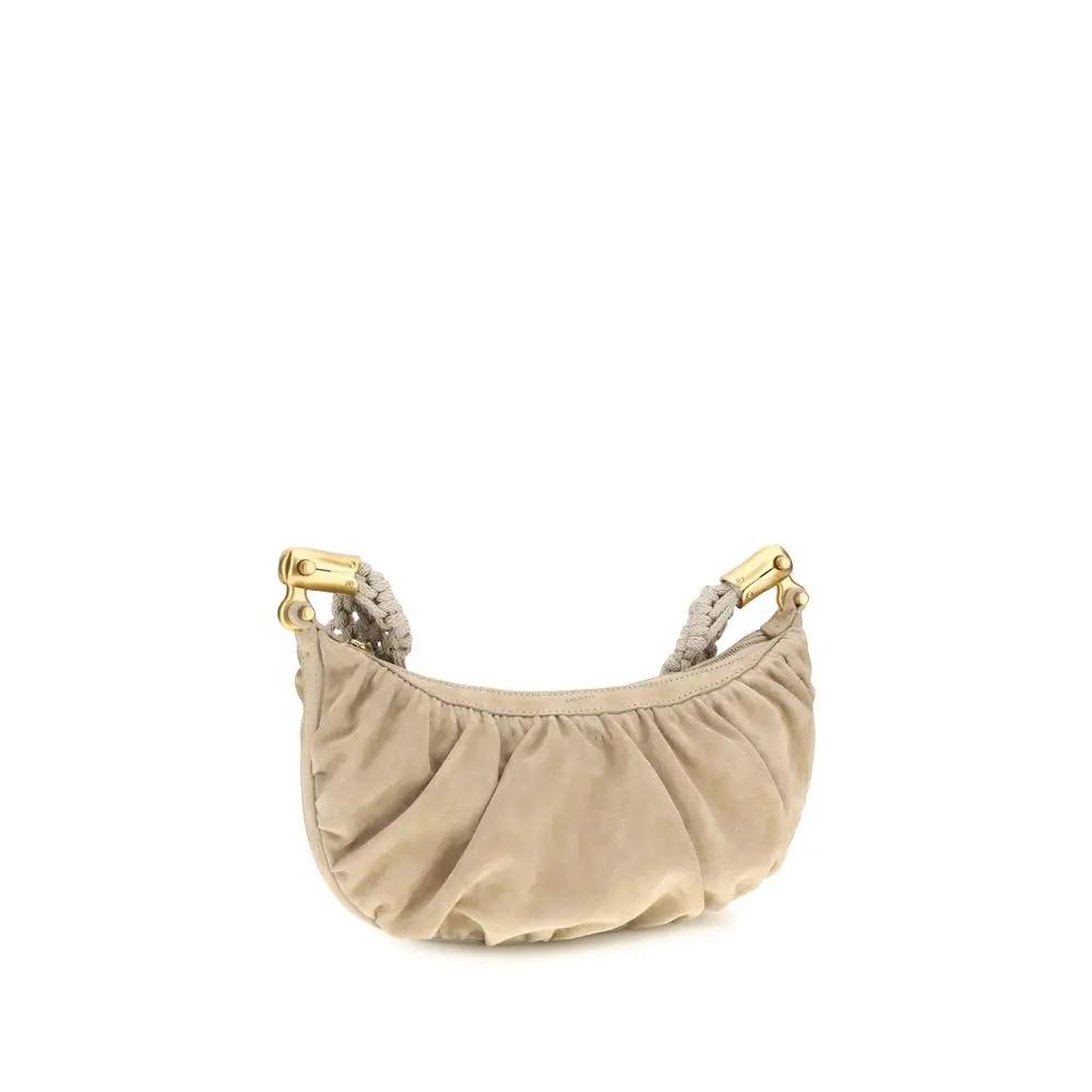 Balmain Sample Sale | Balmain Beige Fabric Handbag - | Designer outlet