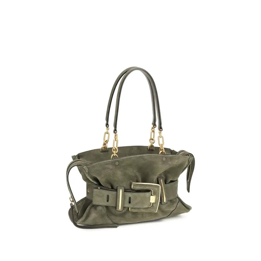 Balmain Sample Sale | Balmain Bicolor Calf Leather Bos Taurus Handbag - | Designer outlet