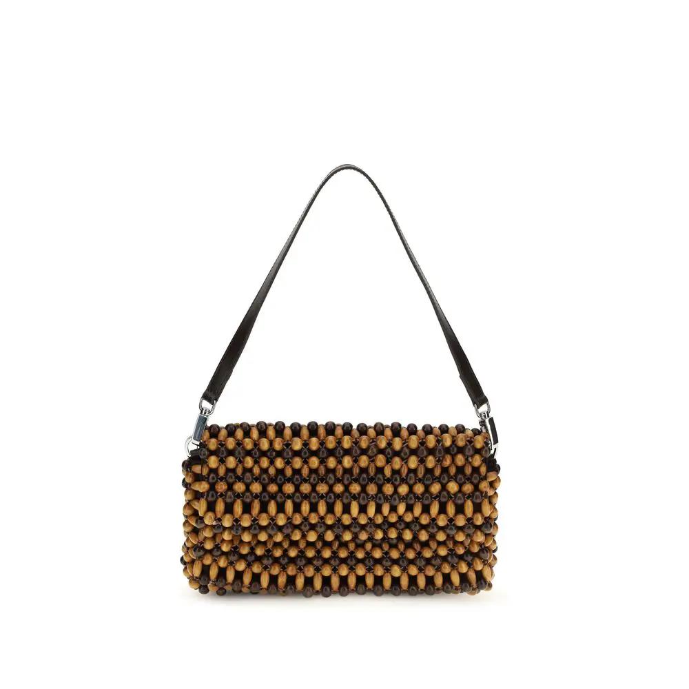 Staud Sample Sale | Staud Brown Wood Shoulder Bag - | Designer outlet