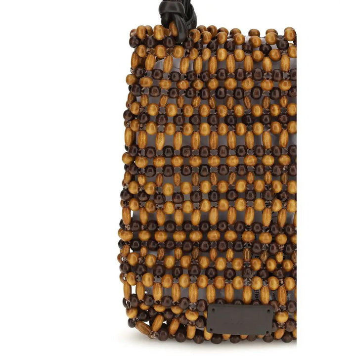 Staud Sample Sale | Staud Brown Wood Shoulder Bag - | Designer outlet