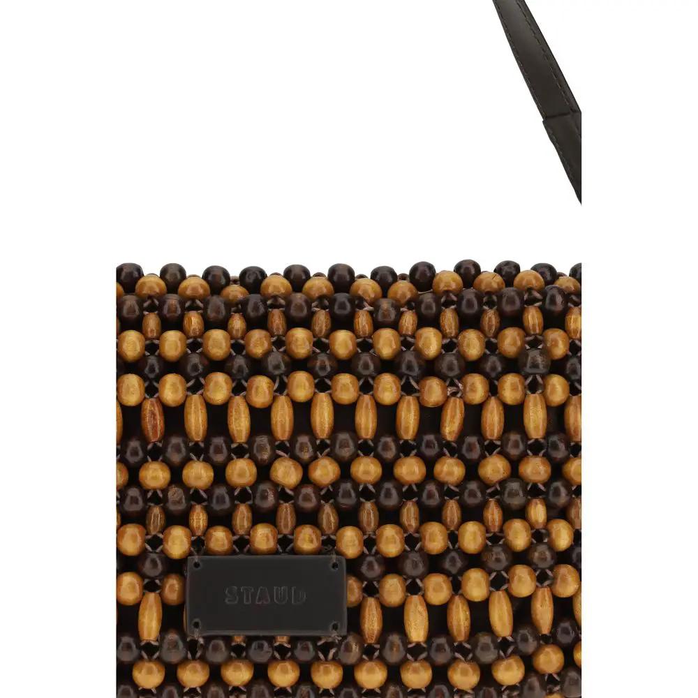 Staud Sample Sale | Staud Brown Wood Shoulder Bag - | Designer outlet