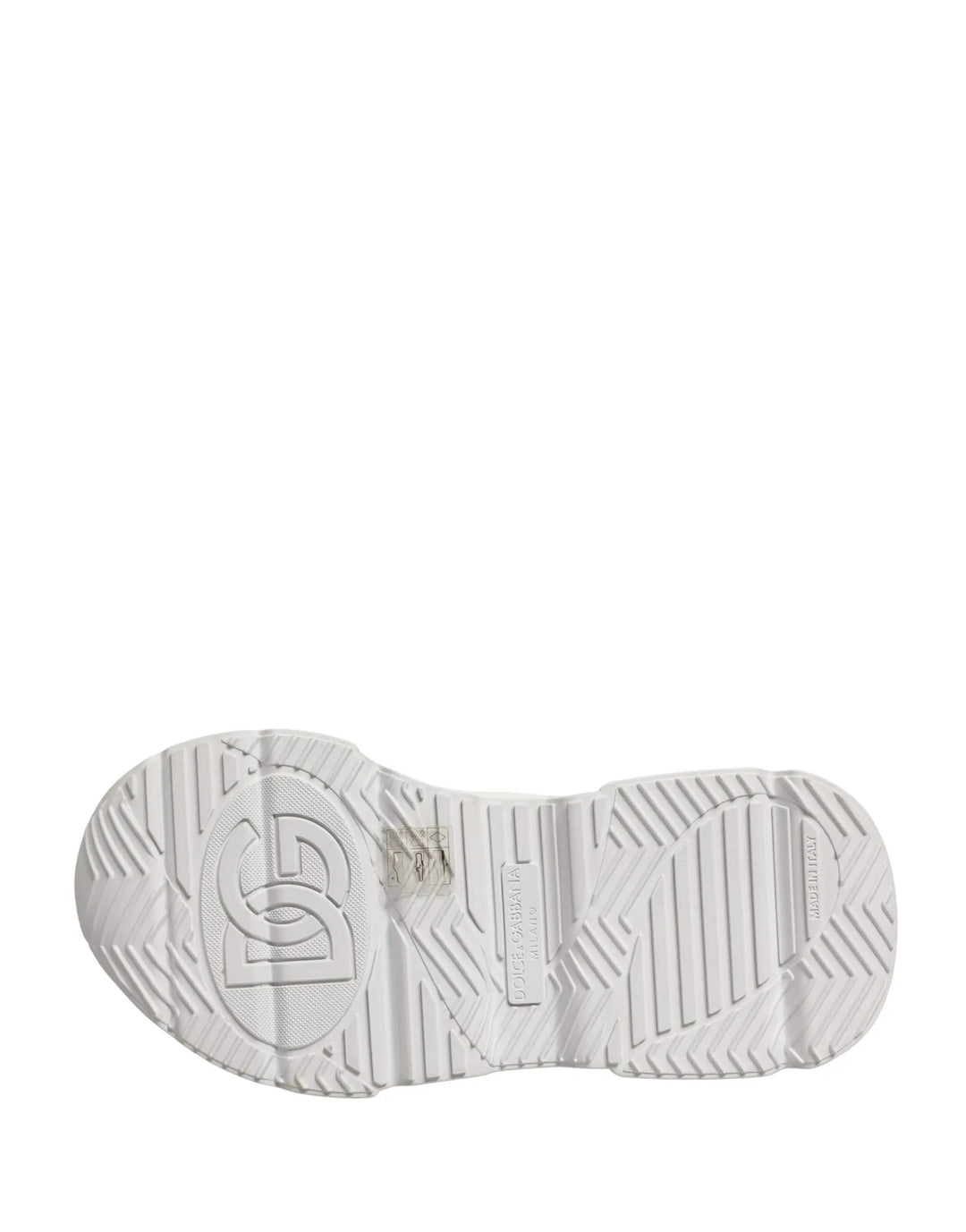 Dolce &amp; Gabbana Sample Sale | Dolce &amp; Gabbana White Leather Daymaster Low Top Sneakers Shoes - | Designer outlet