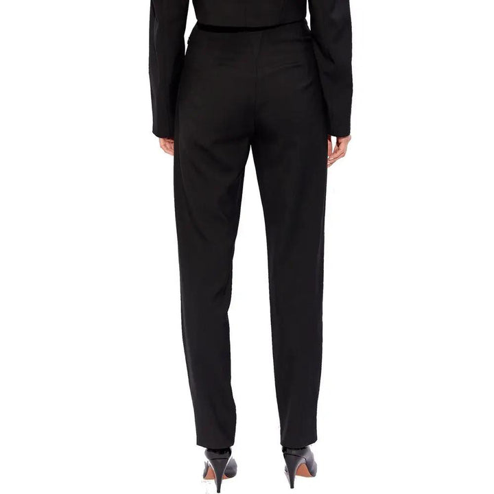 Alaïa Black Elastane Dress Pants