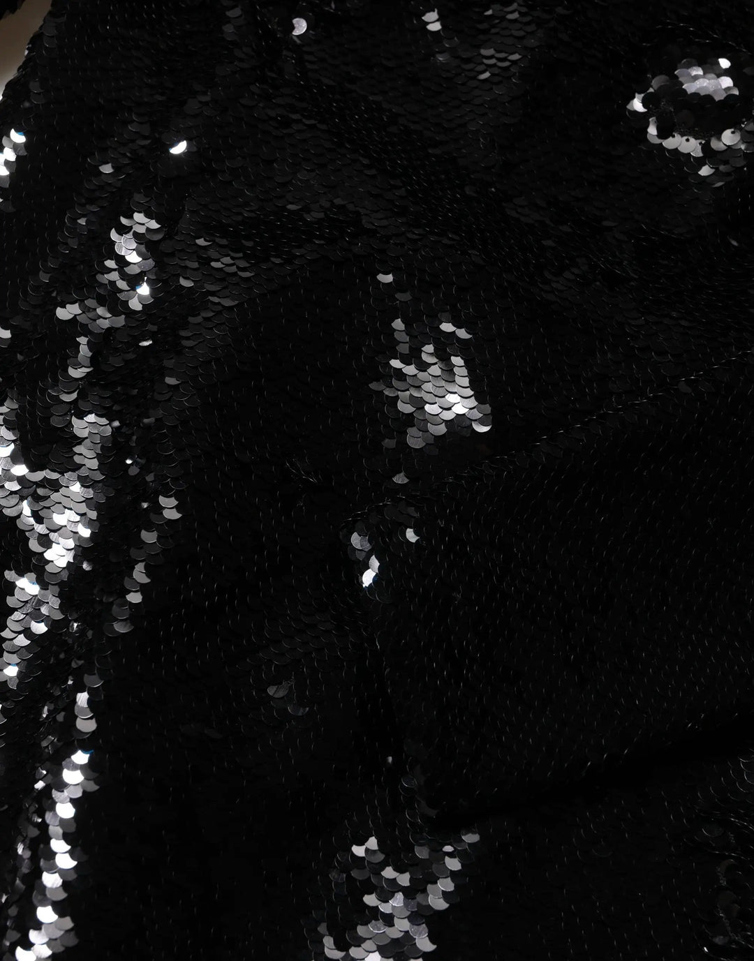Dolce &amp; Gabbana Black Bodycon Mermaid Sequinned Gown Dress