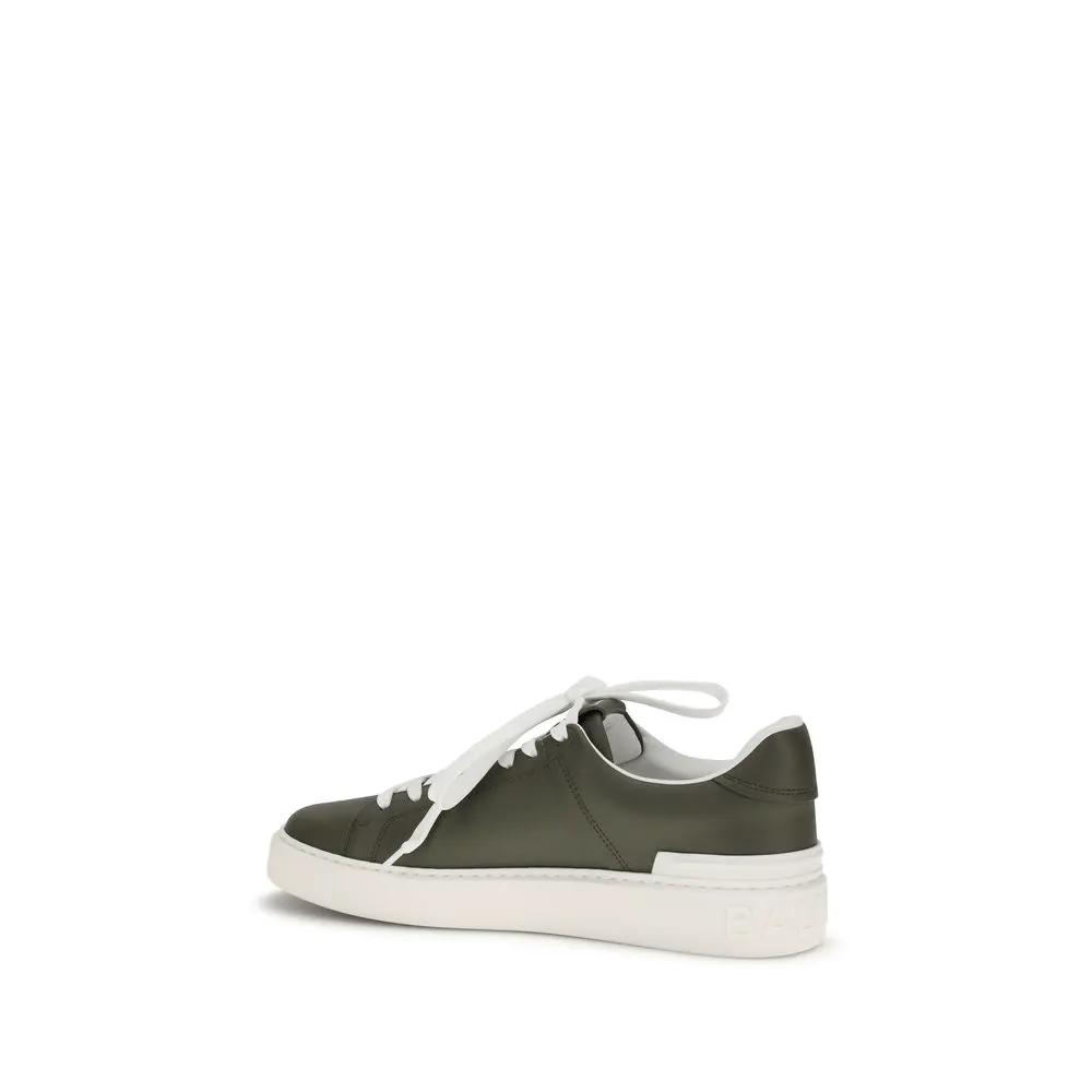 Balmain Bicolor Calf Leather Bos Taurus Sneakers