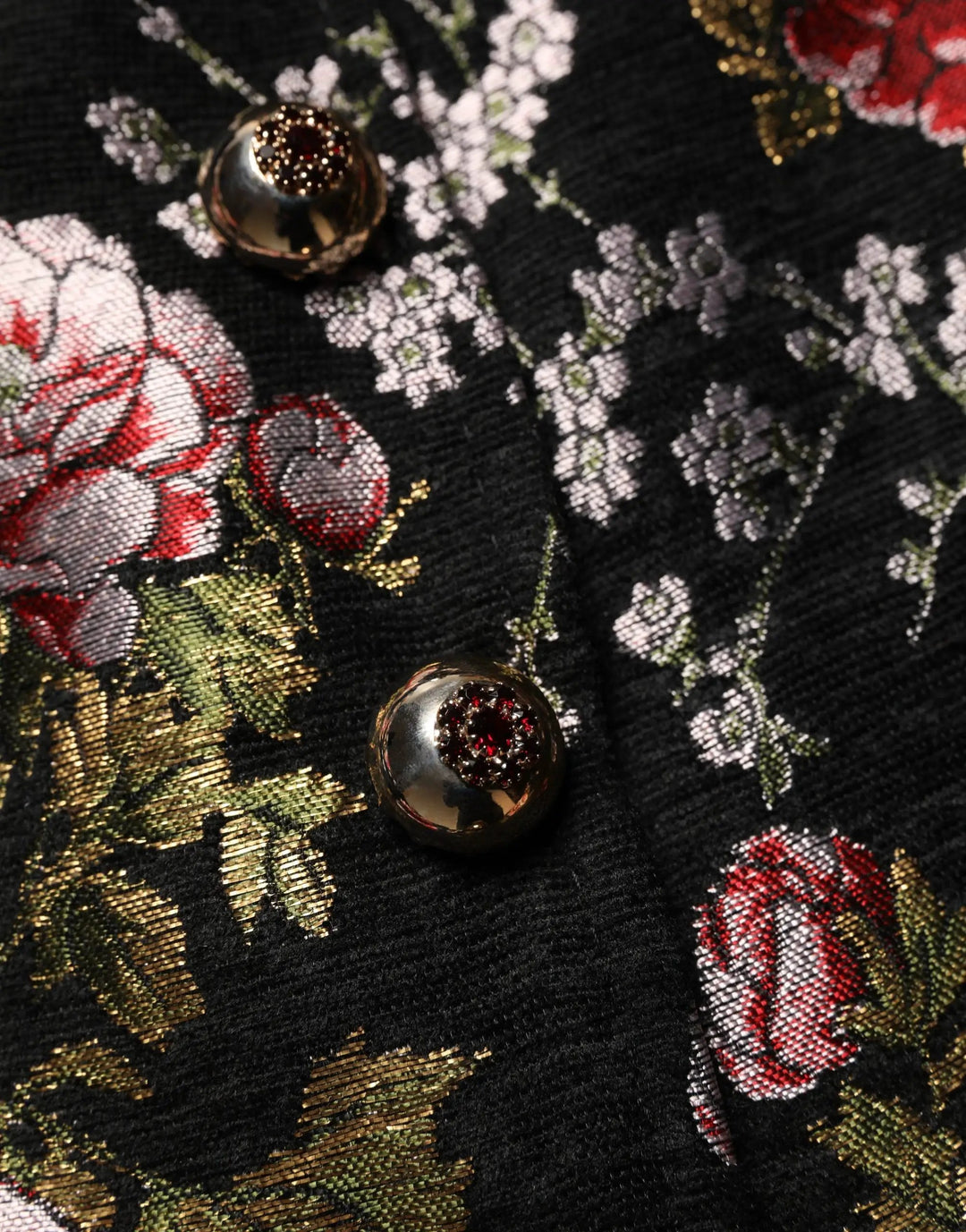 Dolce &amp; Gabbana Sample Sale | Dolce &amp; Gabbana Multicolor Floral Brocade Blazer Jacket - | Designer outlet