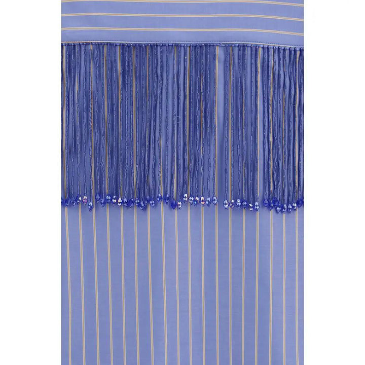 The Andamane Blue Cotton Dress Shirt