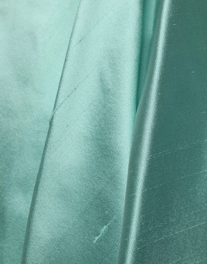Dolce &amp; Gabbana Sample Sale | Dolce &amp; Gabbana Green Satin High-Waisted Pleated A-line Midi Skirt - | Designer outlet