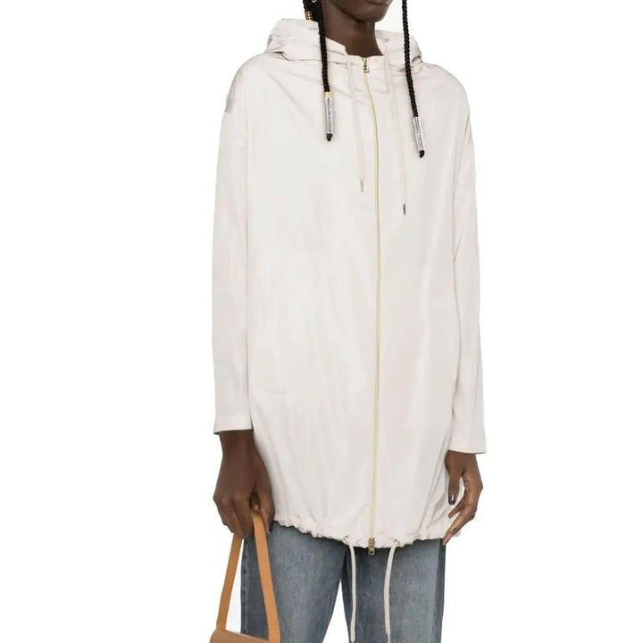 Herno Sample Sale | Herno White Polyester Coat - | Designer outlet