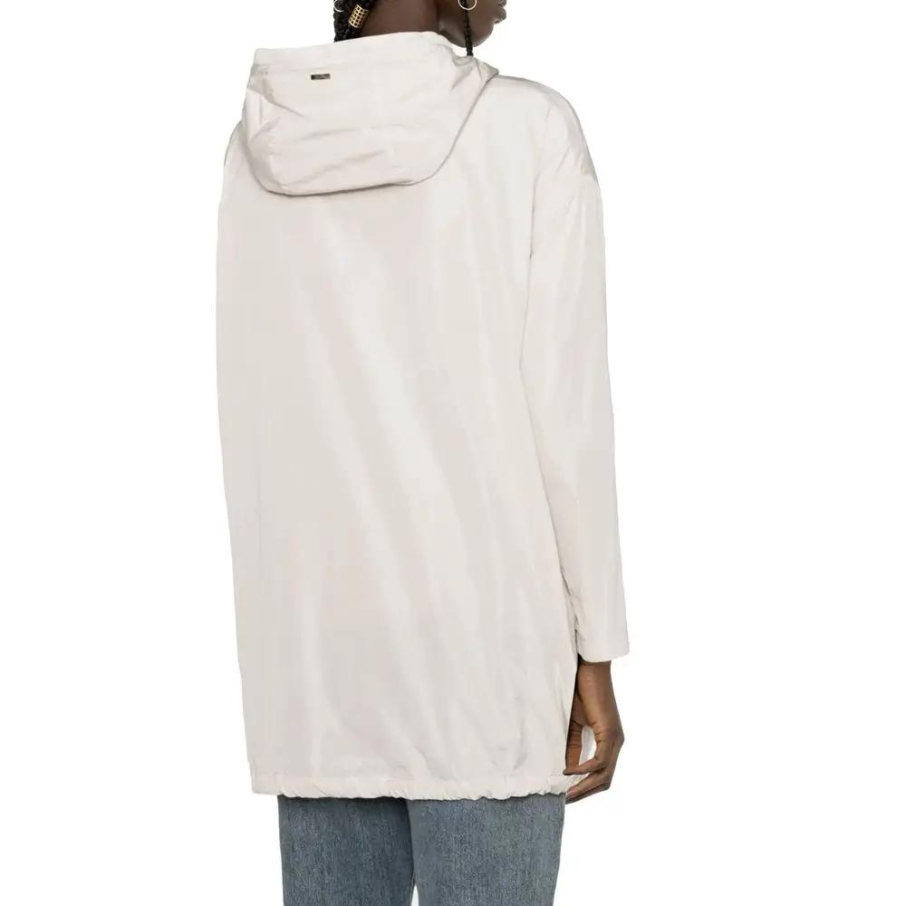 Herno Sample Sale | Herno White Polyester Coat - | Designer outlet