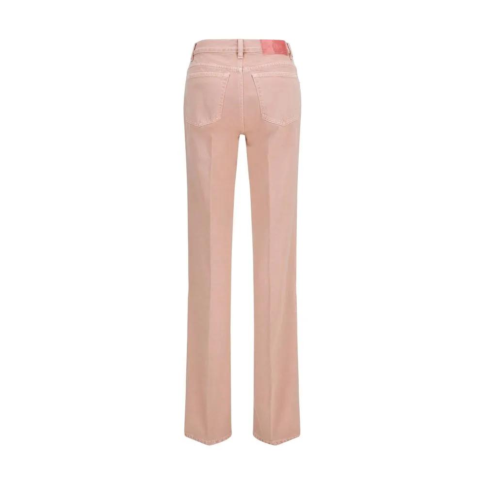 Chloé Sample Sale | Chloé Multicolor Cotton Straight-Leg Jeans - | Designer outlet
