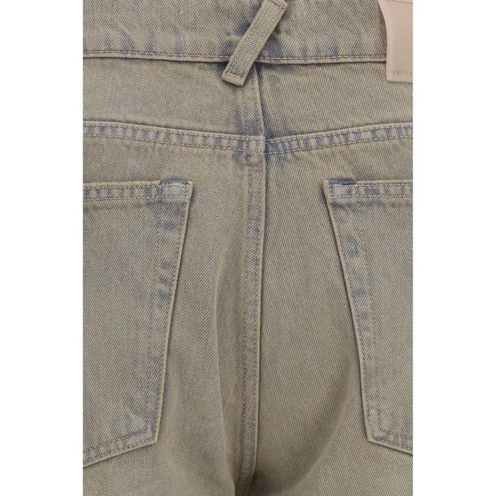 Our Legacy Sample Sale | Our Legacy Bicolor Cotton Bootcut Jeans - | Designer outlet