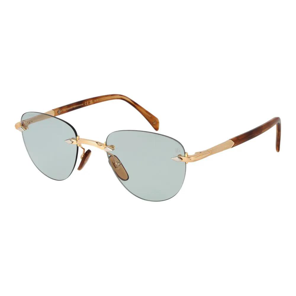 David Beckham Sample Sale | David Beckham Gold Metal Sunglasses - | Designer outlet