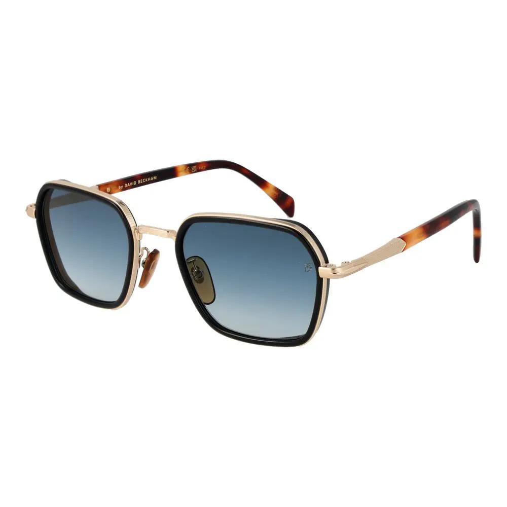 David Beckham Sample Sale | David Beckham Gold Metal Sunglasses - | Designer outlet