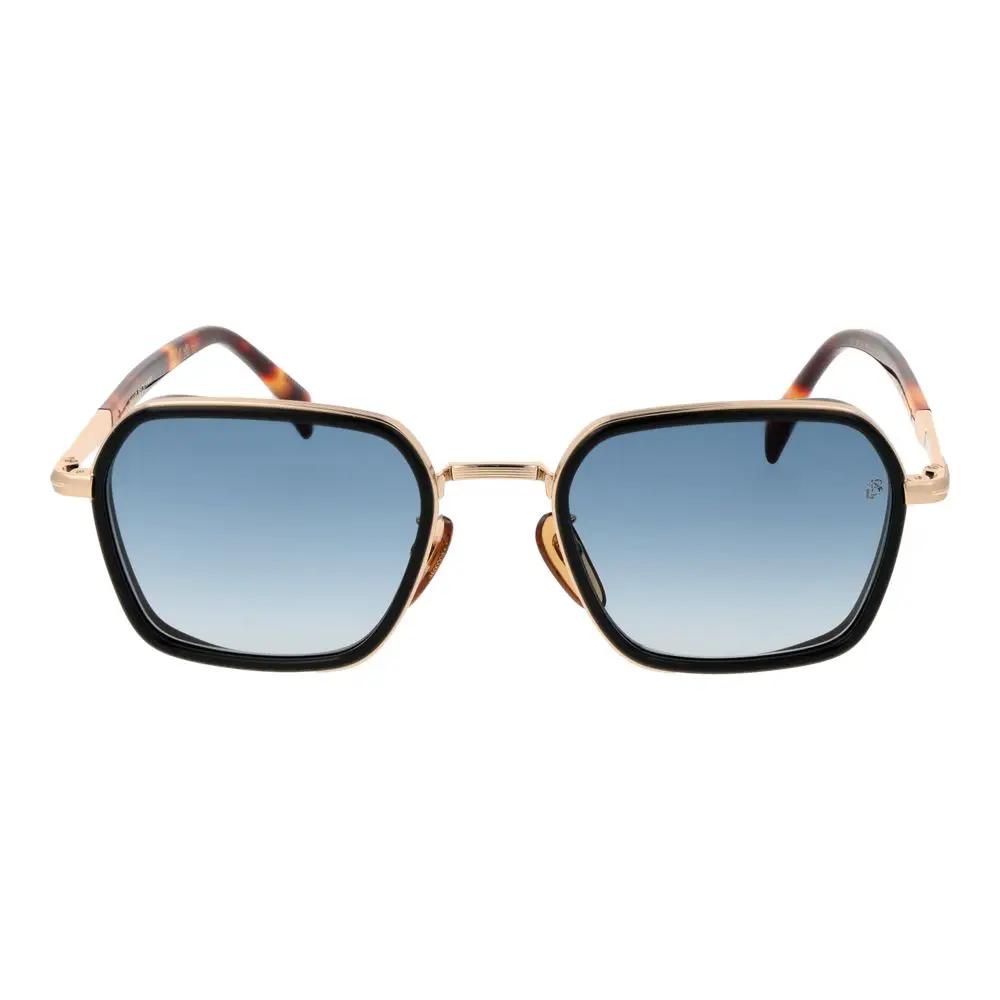 David Beckham Sample Sale | David Beckham Gold Metal Sunglasses - | Designer outlet