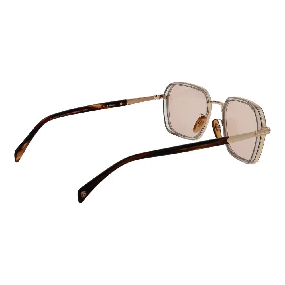David Beckham Sample Sale | David Beckham Rose Gold Metal Sunglasses - | Designer outlet