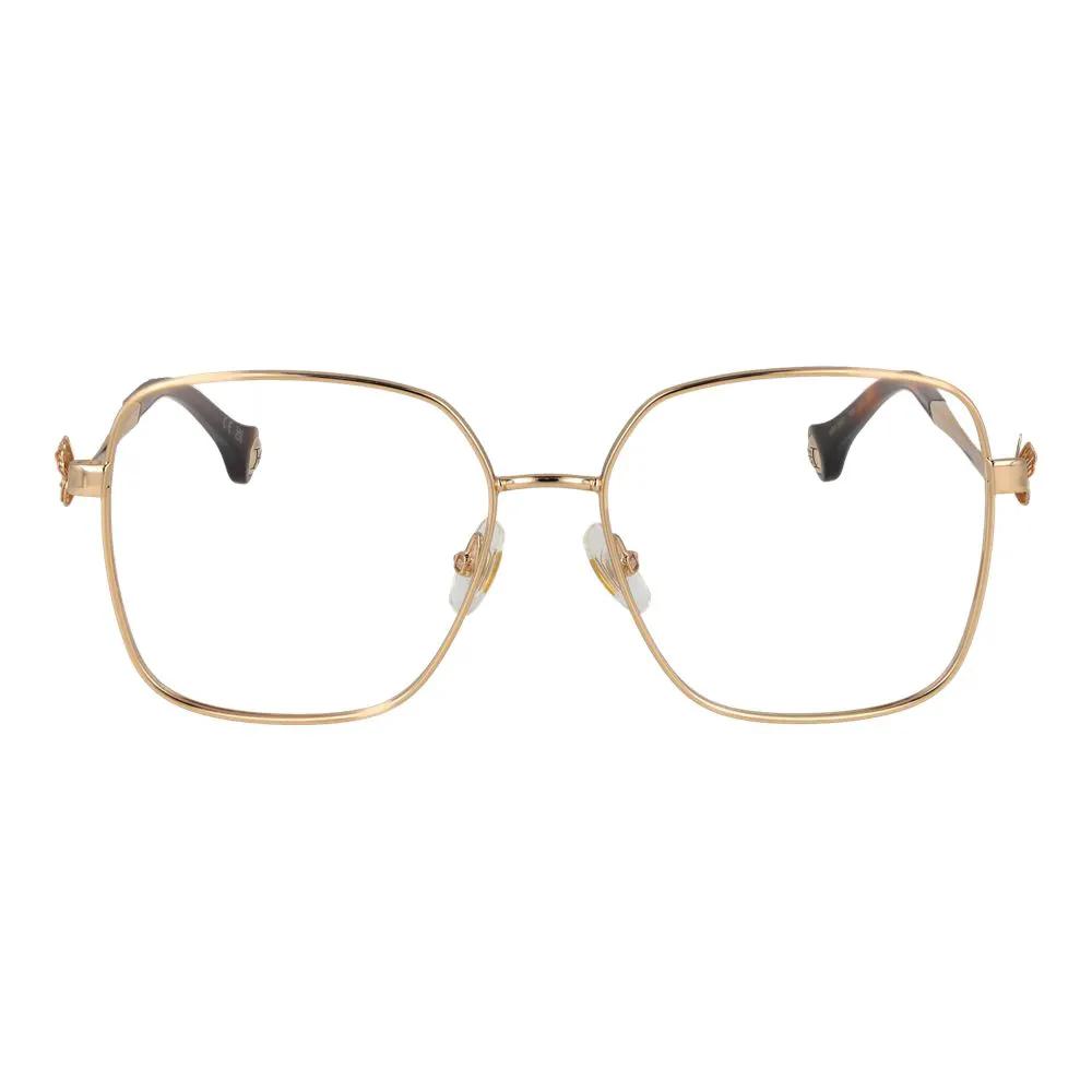 Carolina Herrera Sample Sale | Carolina Herrera Gold Metal Glasses (Frames) - | Designer outlet