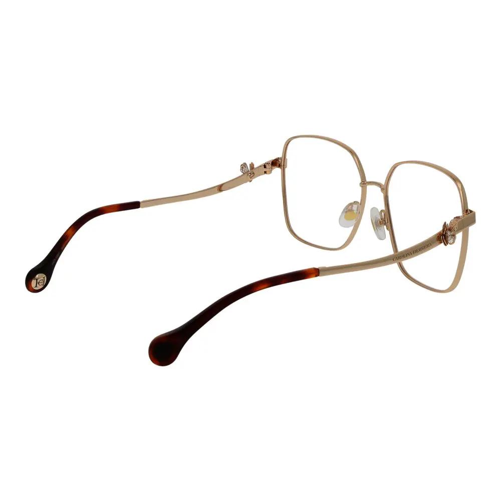 Carolina Herrera Sample Sale | Carolina Herrera Gold Metal Glasses (Frames) - | Designer outlet