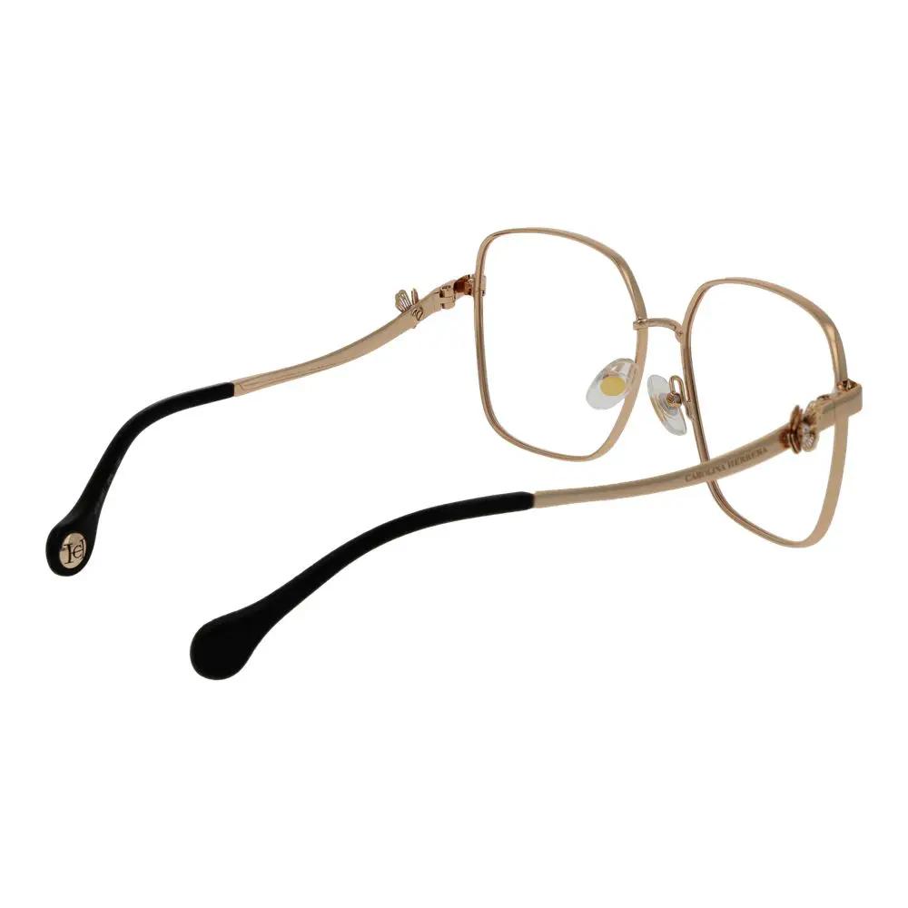 Carolina Herrera Sample Sale | Carolina Herrera Gold Metal Glasses (Frames) - | Designer outlet