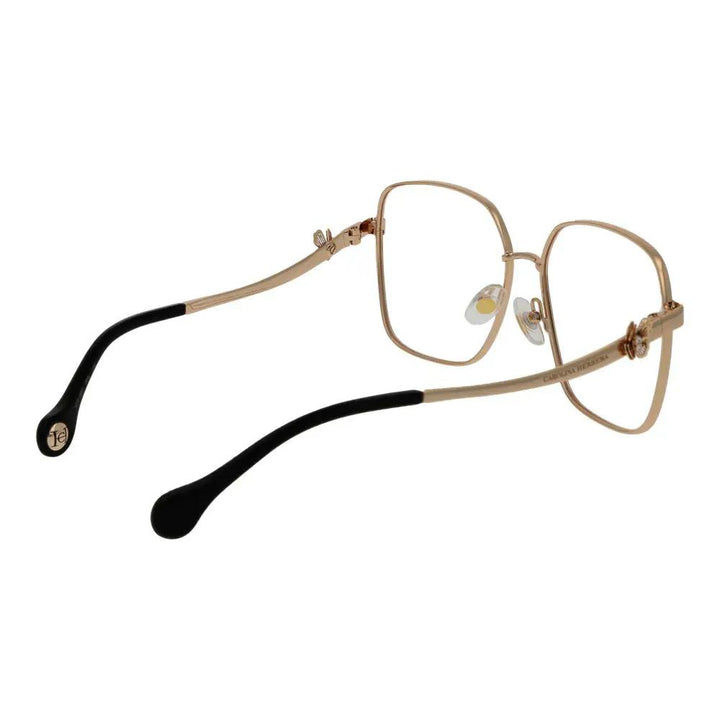 Carolina Herrera Sample Sale | Carolina Herrera Gold Metal Glasses (Frames) - | Designer outlet