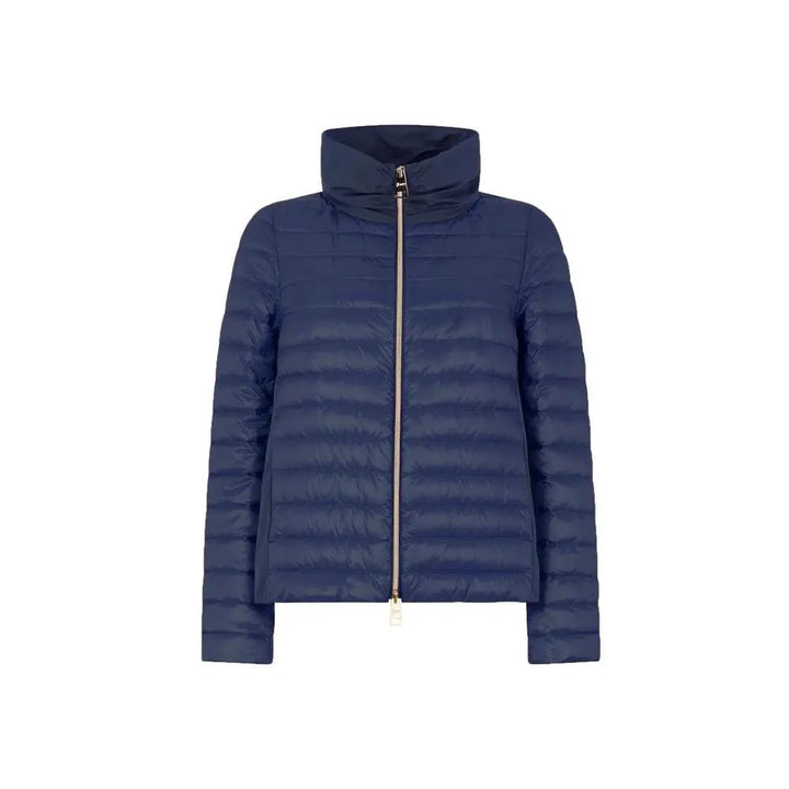 Herno Sample Sale | Herno Blue Polyamide Full-Length Jacket - | Designer outlet