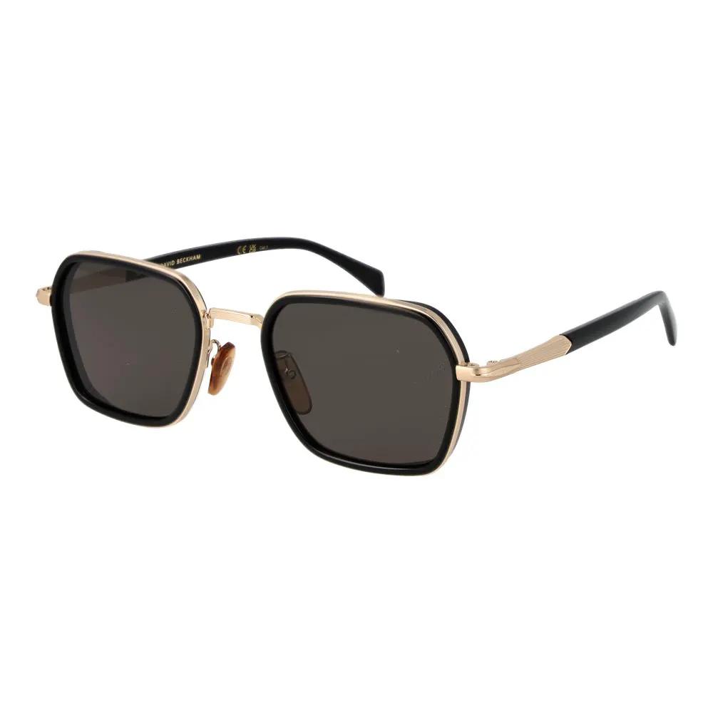 David Beckham Sample Sale | David Beckham Gold Metal Sunglasses - | Designer outlet