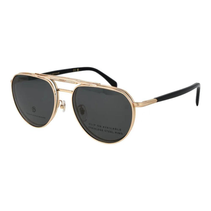 David Beckham Sample Sale | David Beckham Gold Metal Glasses (Frames) - | Designer outlet