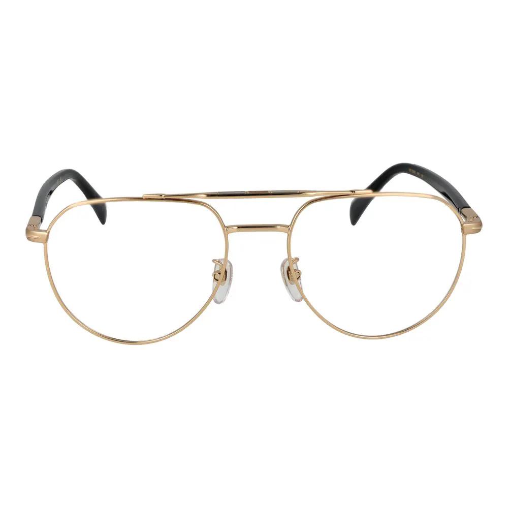 David Beckham Sample Sale | David Beckham Gold Metal Glasses (Frames) - | Designer outlet